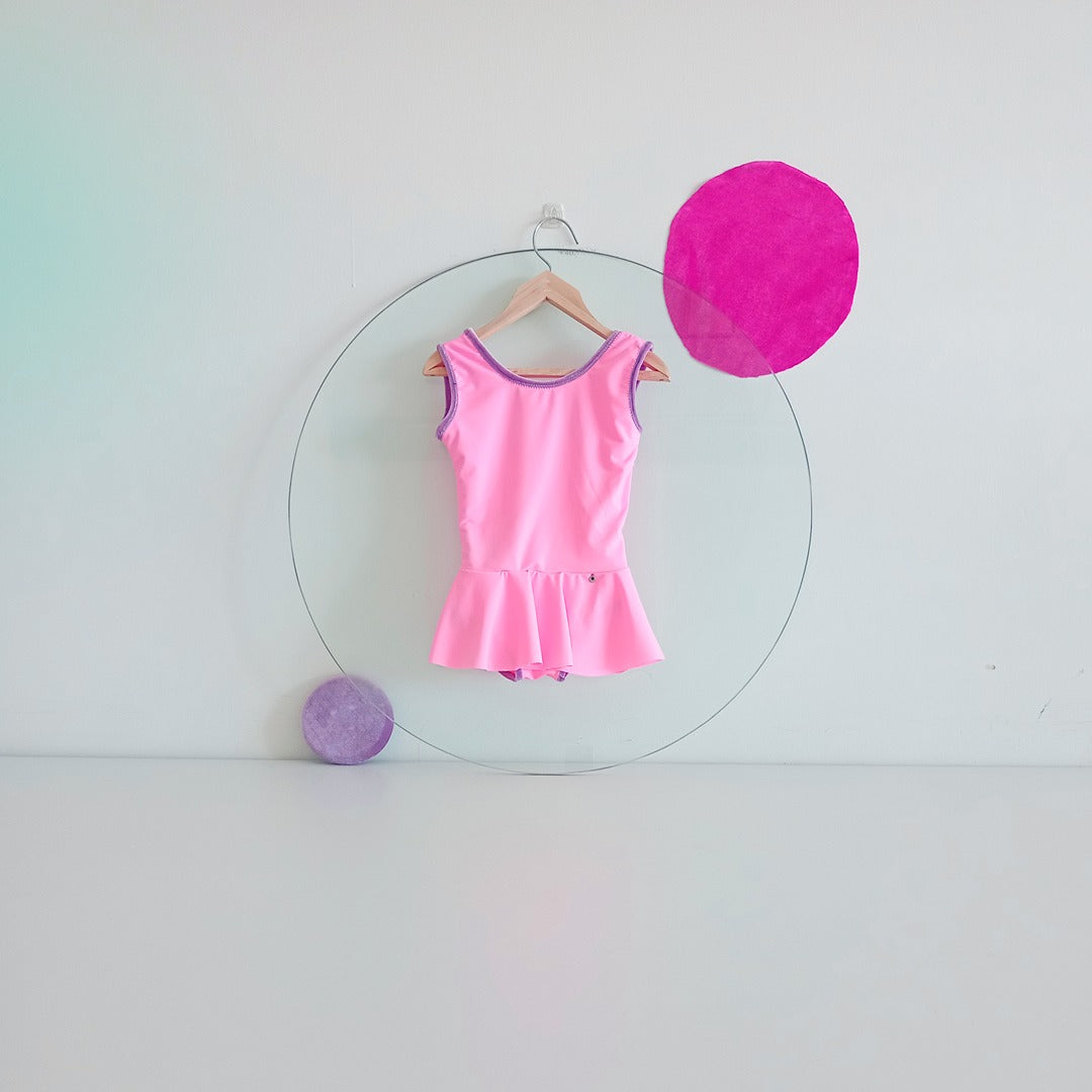 Leotardo Amapola Rosa Ballet