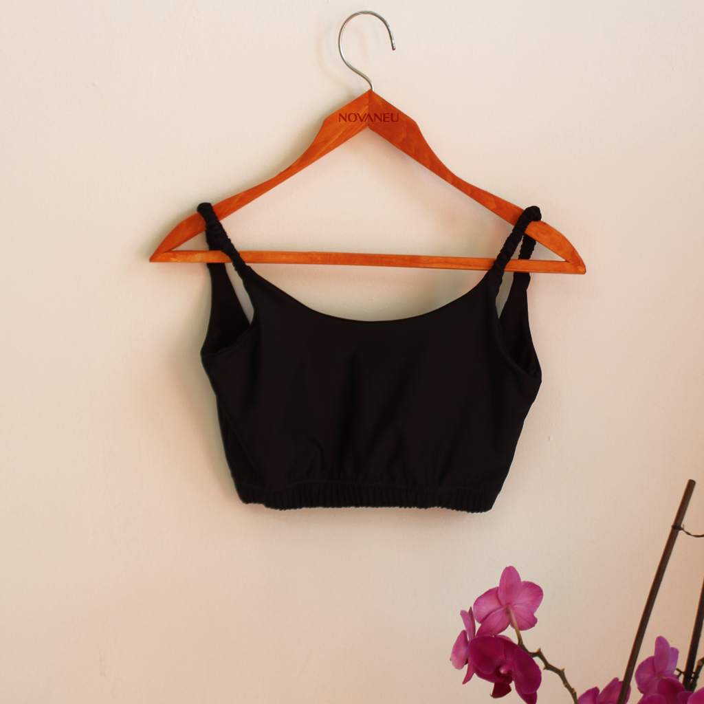 Top NOVA-2 NOVANEU color negro detalle