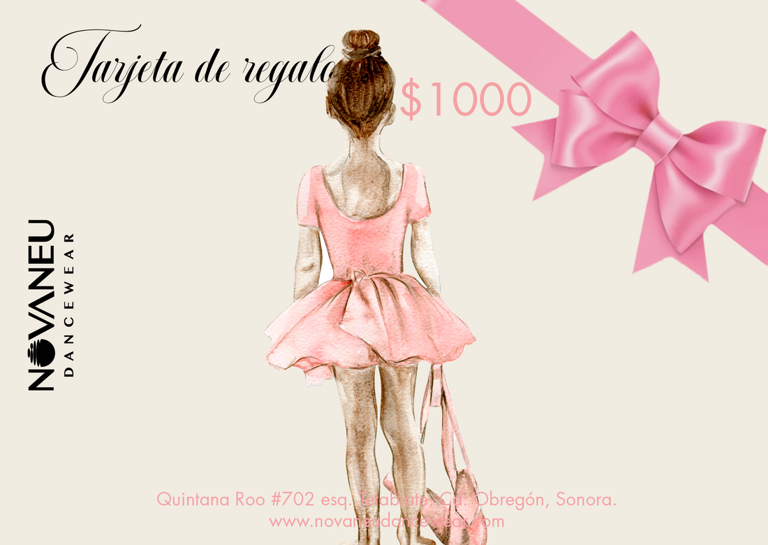 🎀 Tarjetas de Regalo: El Detalle Perfecto para Quien Ama el Ballet